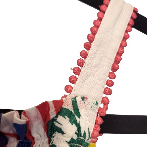 Mini Boden Smocked Dress Size 4-5Y Multicolor Floral - Picture 4 of 7